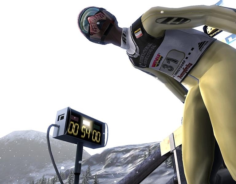 Скриншот из игры RTL Ski Jumping 2007 под номером 4