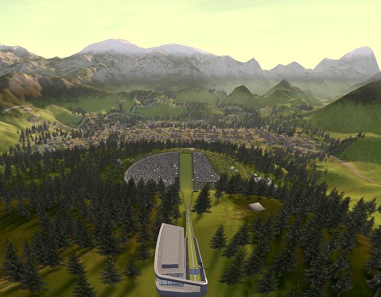 Скриншот из игры RTL Ski Jumping 2007 под номером 7