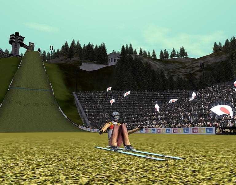 Скриншот из игры RTL Ski Jumping 2007 под номером 8