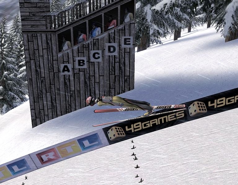 Скриншот из игры RTL Ski Jumping 2007 под номером 9