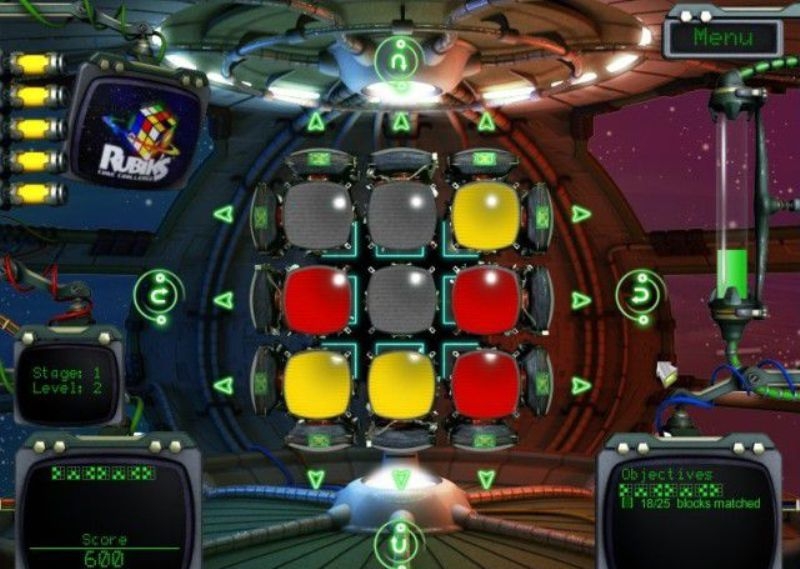 Скриншот из игры Rubik
