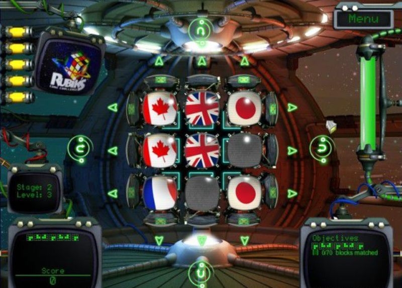 Скриншот из игры Rubik