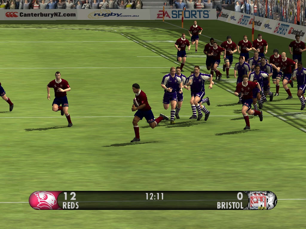 Скриншот из игры Rugby 08 под номером 17