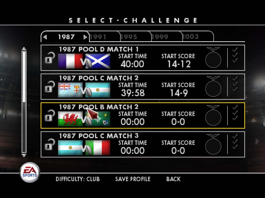 Скриншот из игры Rugby 08 под номером 21