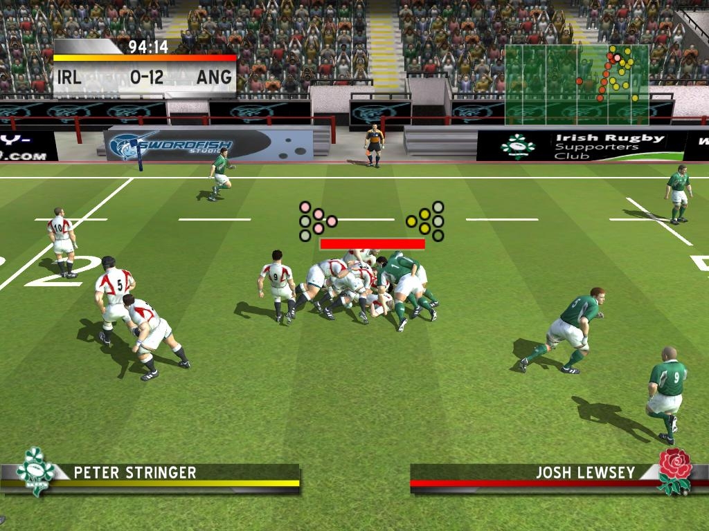 Скриншот из игры Rugby Challenge 2006 под номером 12