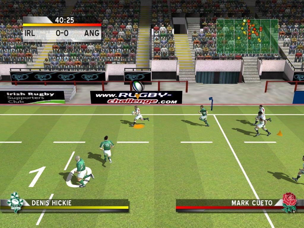 Скриншот из игры Rugby Challenge 2006 под номером 17