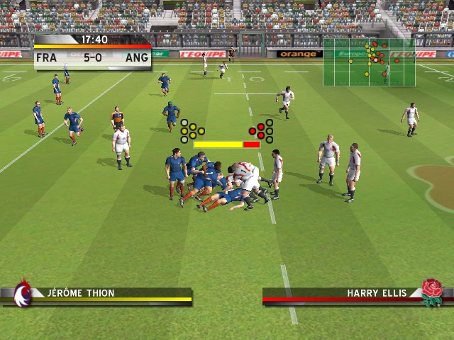Скриншот из игры Rugby Challenge 2006 под номером 22