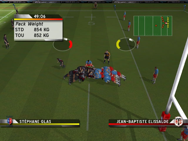 Скриншот из игры Rugby Challenge 2006 под номером 25