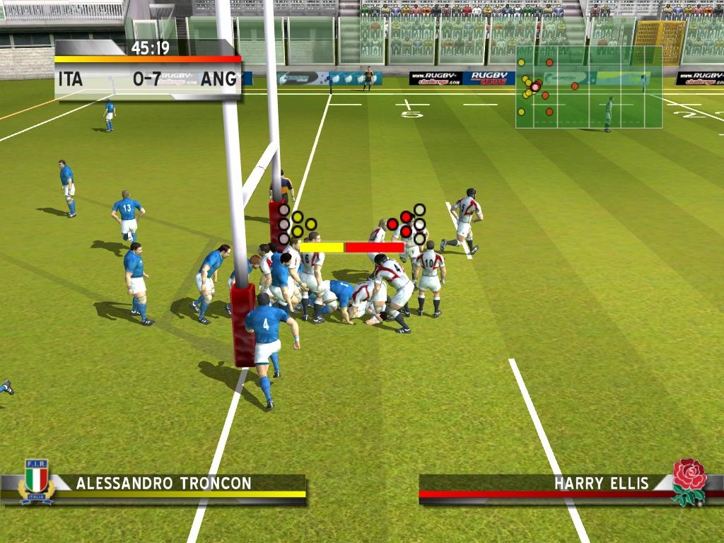 Скриншот из игры Rugby Challenge 2006 под номером 6