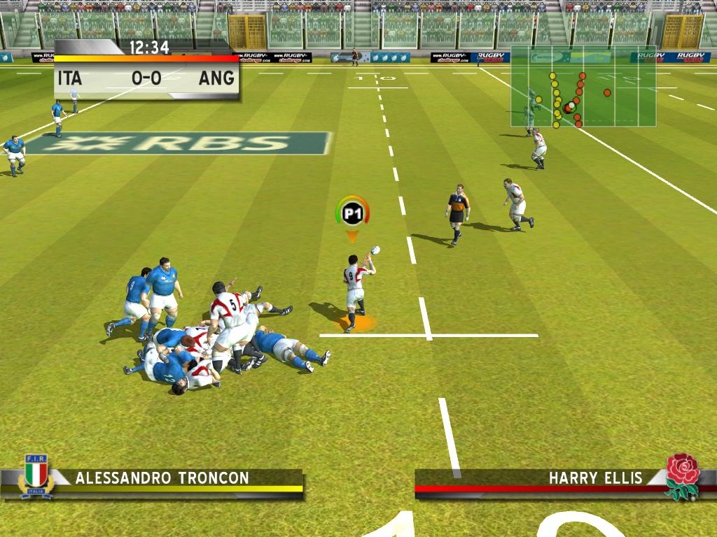 Скриншот из игры Rugby Challenge 2006 под номером 9