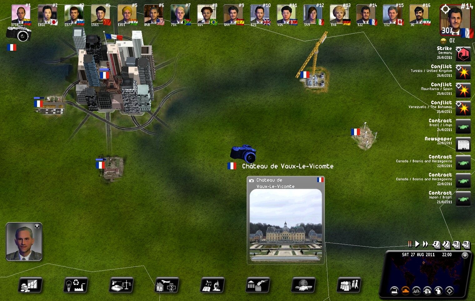 Скриншот из игры Rulers of Nations: Geo-Political Simulator 2 под номером 14