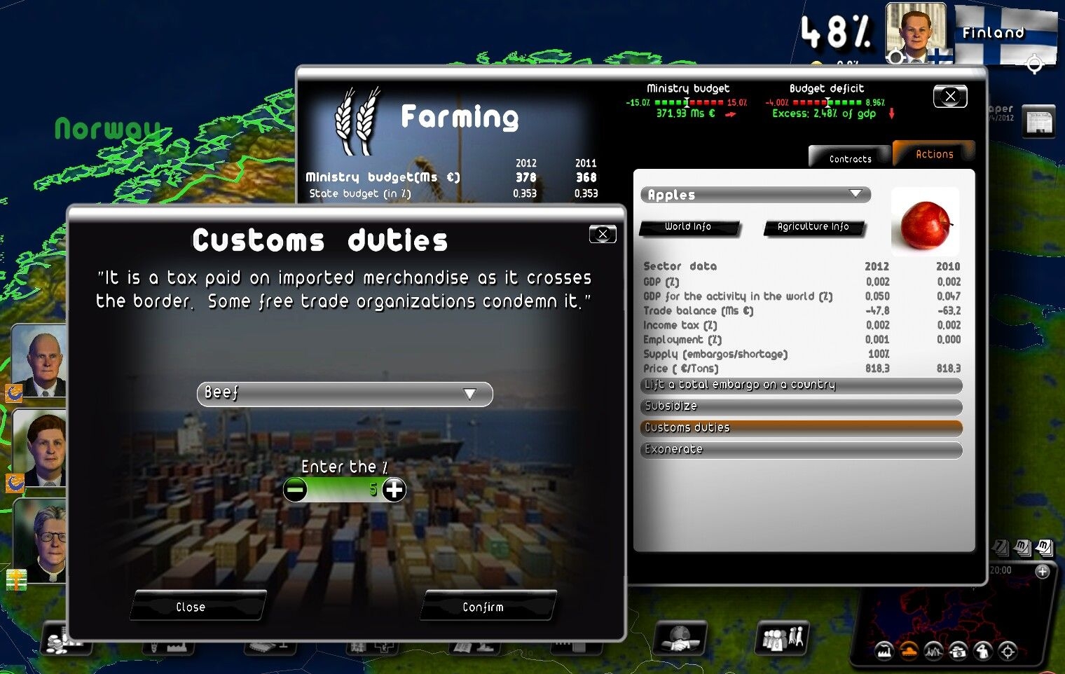 Скриншот из игры Rulers of Nations: Geo-Political Simulator 2 под номером 37