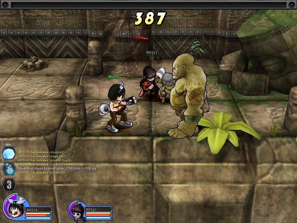 Скриншот из игры Rumble Fighter под номером 3