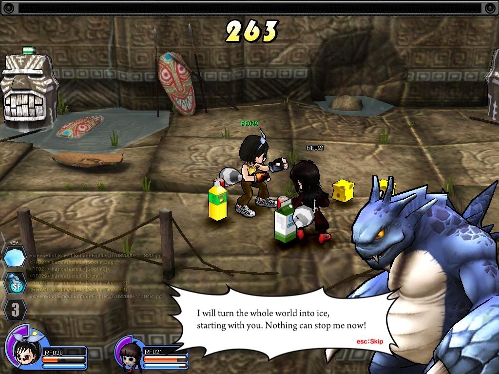 Скриншот из игры Rumble Fighter под номером 6
