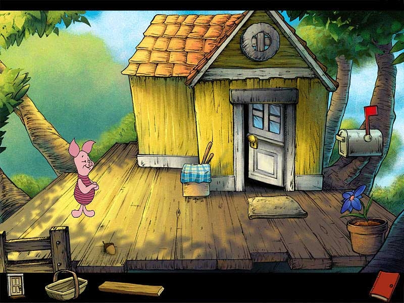 Скриншот из игры Piglet