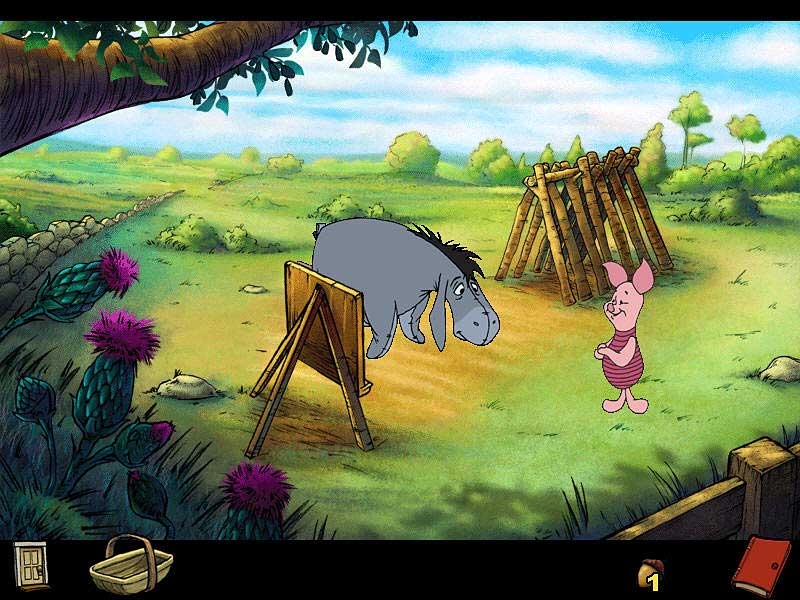 Скриншот из игры Piglet