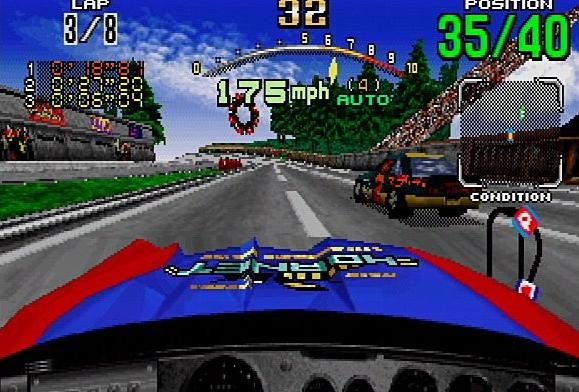 Скриншот из игры Daytona USA под номером 10