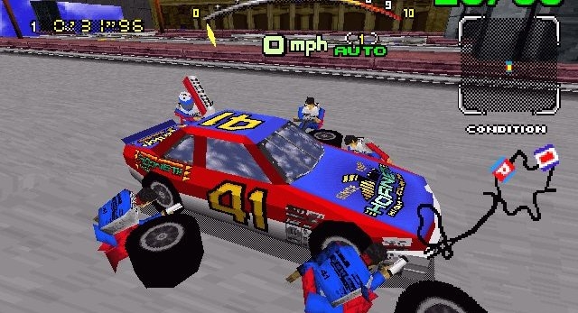 Скриншот из игры Daytona USA под номером 3