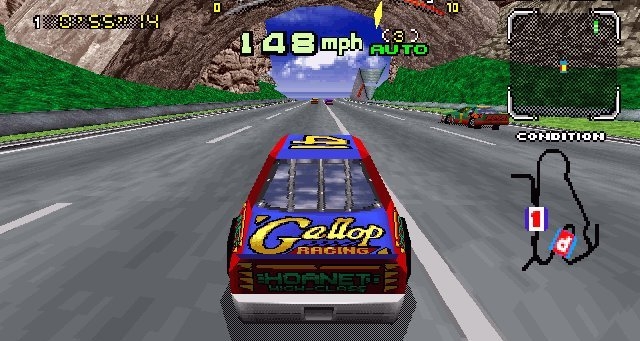 Скриншот из игры Daytona USA под номером 4