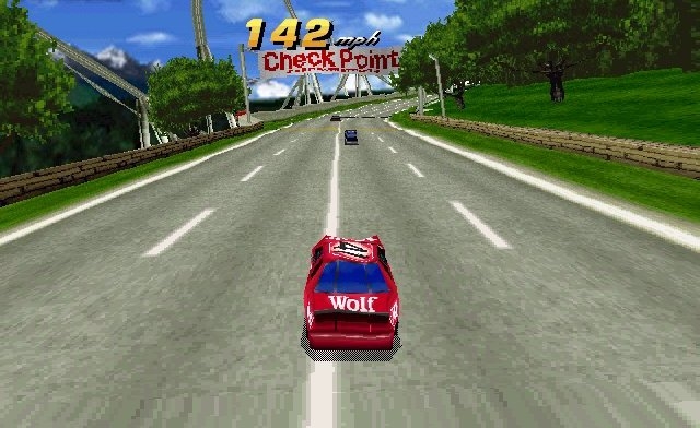 Скриншот из игры Daytona USA Deluxe под номером 1