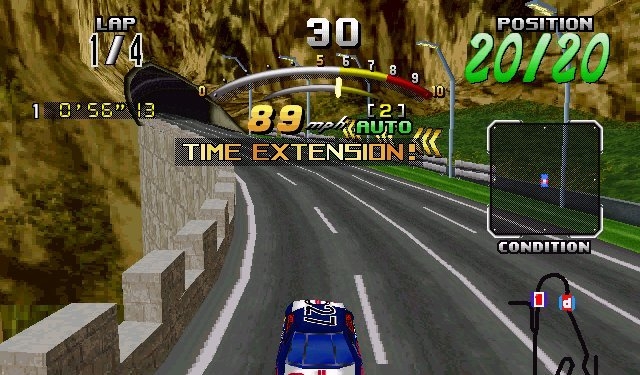 Скриншот из игры Daytona USA Deluxe под номером 2