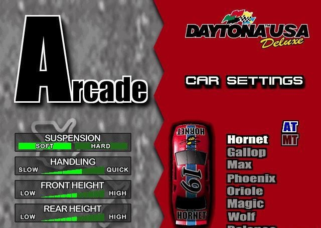 Скриншот из игры Daytona USA Deluxe под номером 4