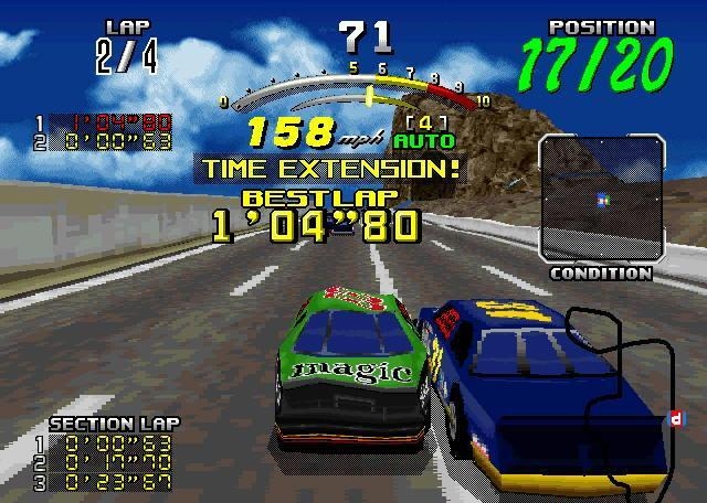 Скриншот из игры Daytona USA Deluxe под номером 8