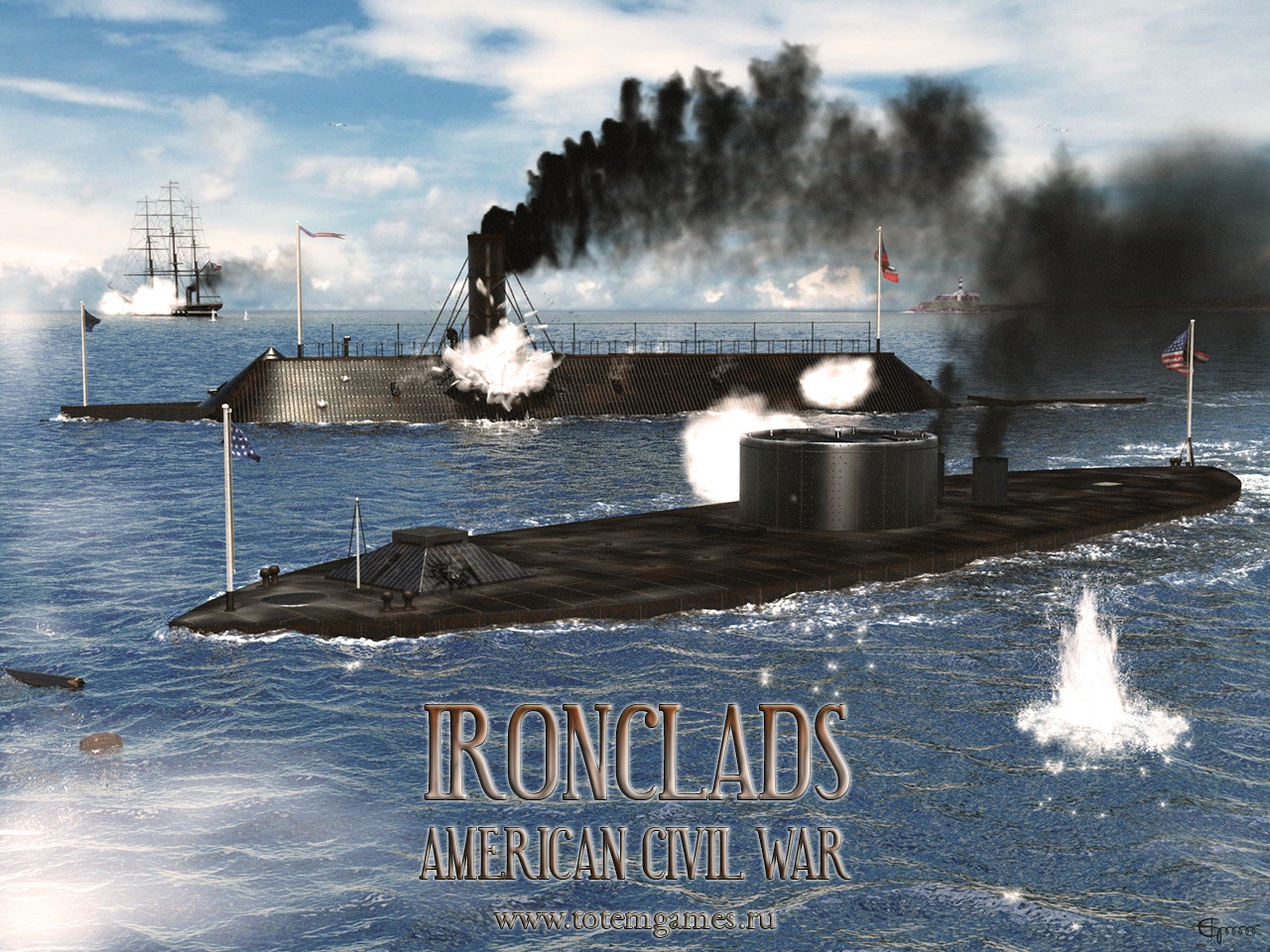 Скриншот из игры Ironclads: American Civil War под номером 2