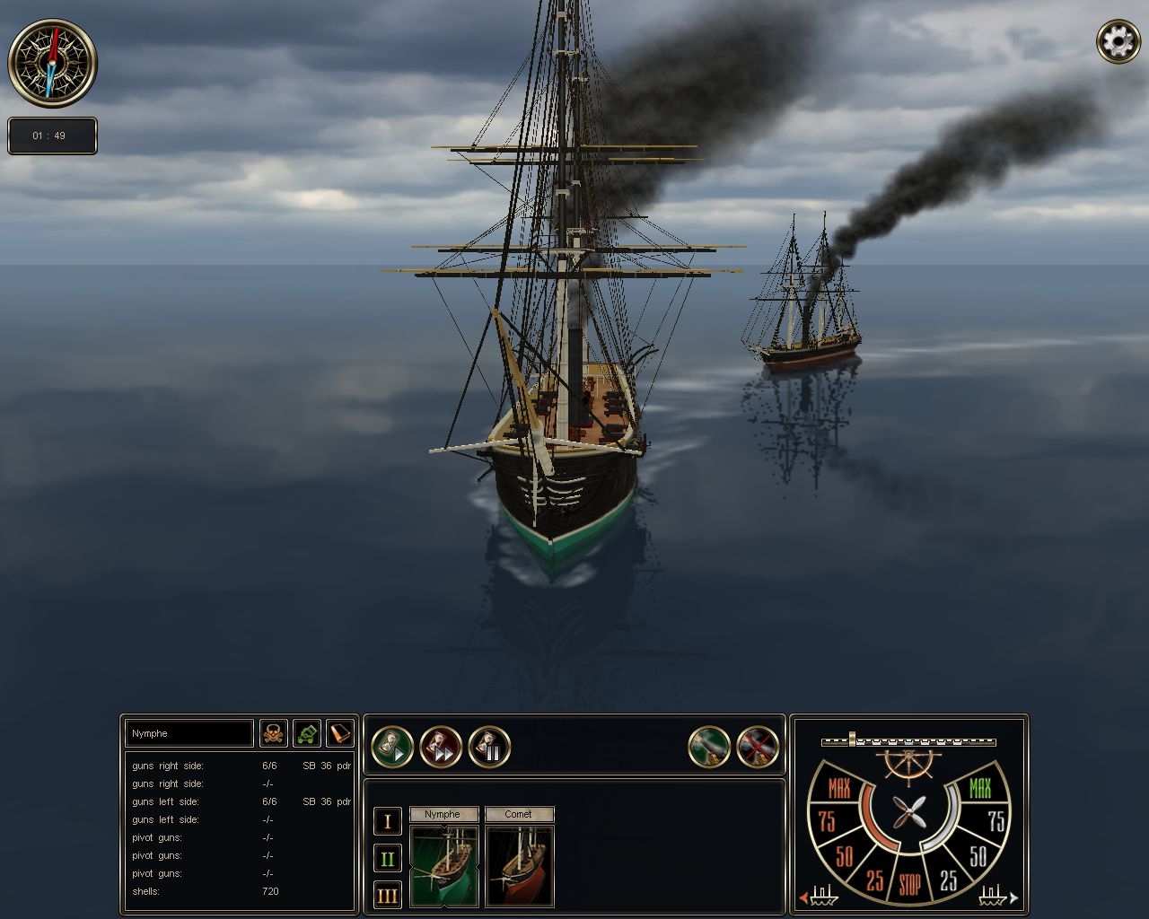 Скриншот из игры Ironclads: Schleswig War 1864 под номером 3
