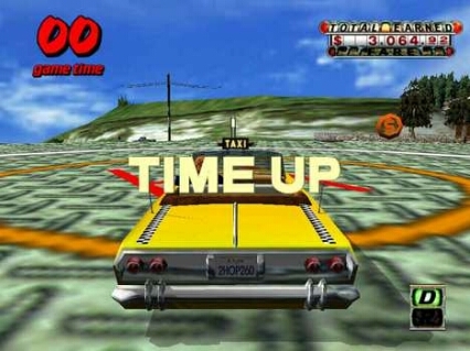 Скриншот из игры Crazy Taxi под номером 7