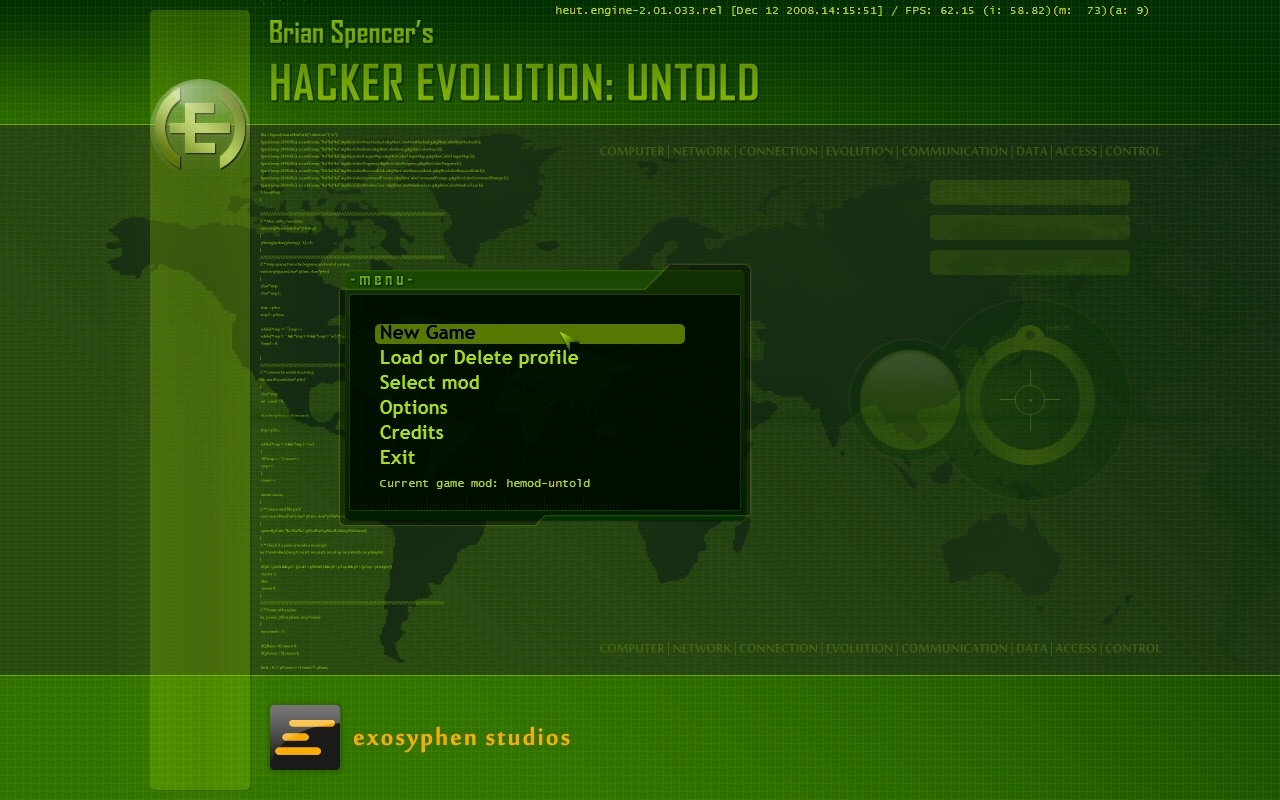 Скриншот из игры Hacker Evolution Untold под номером 3