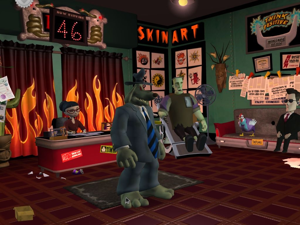 Скриншот из игры Sam & Max Episode 203: Night of the Raving Dead под номером 21