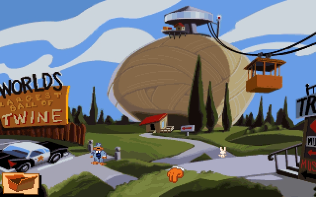 Скриншот из игры Sam & Max Hit the Road под номером 14