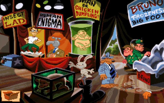 Скриншот из игры Sam & Max Hit the Road под номером 3