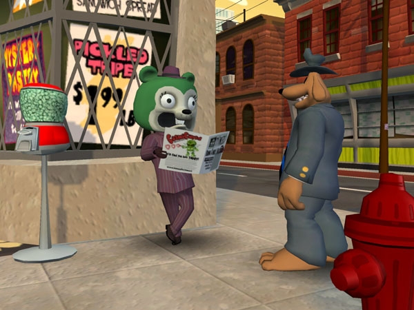 Скриншот из игры Sam & Max: Episode 3 - The Mole, the Mob and the Meatball под номером 2