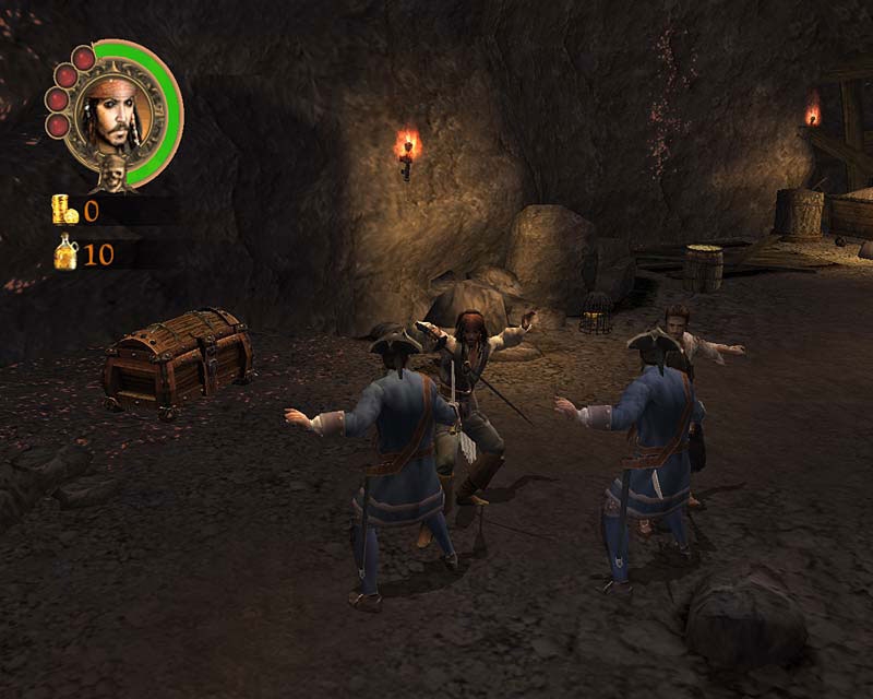 Скриншот из игры Pirates of the Caribbean: The Legend of Jack Sparrow под номером 3