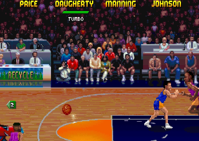 Скриншот из игры NBA Jam Tournament Edition под номером 2
