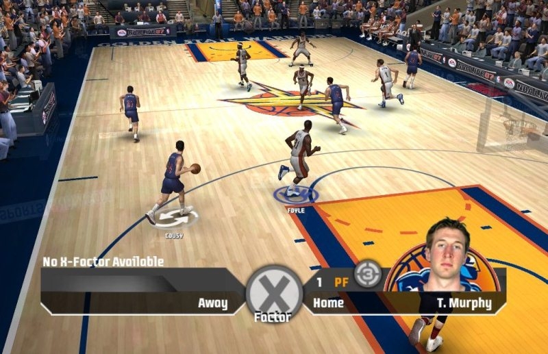 Скриншот из игры NBA Live 07 под номером 11