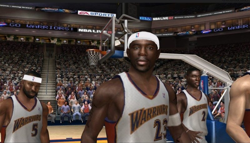 Скриншот из игры NBA Live 07 под номером 12