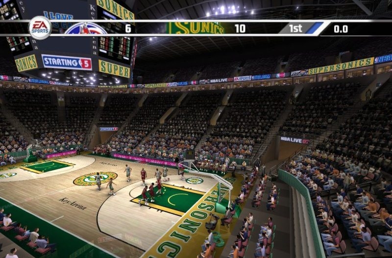 Скриншот из игры NBA Live 07 под номером 13