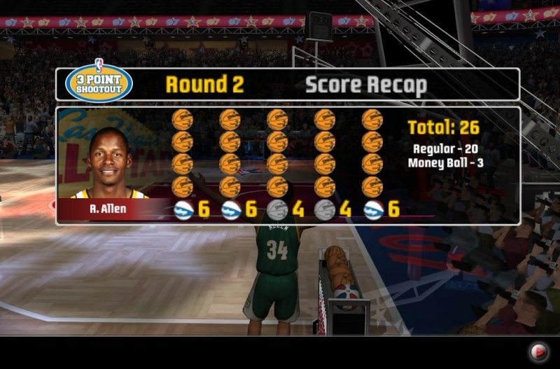 Скриншот из игры NBA Live 07 под номером 15