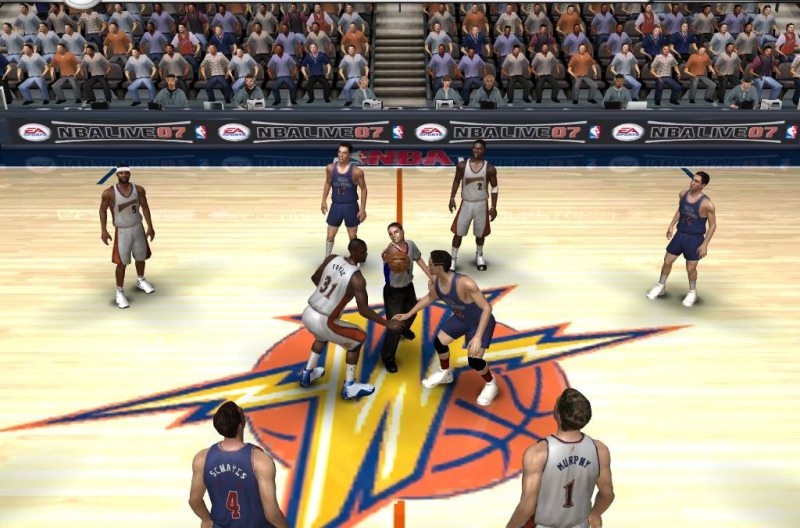 Скриншот из игры NBA Live 07 под номером 23