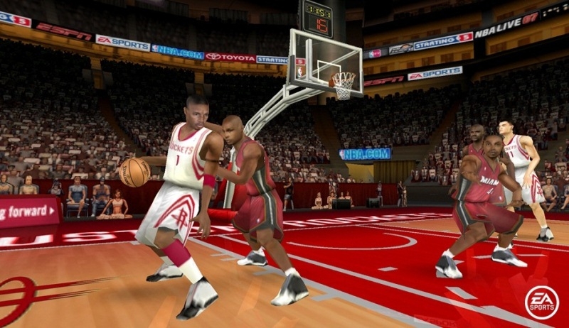 Скриншот из игры NBA Live 07 под номером 8