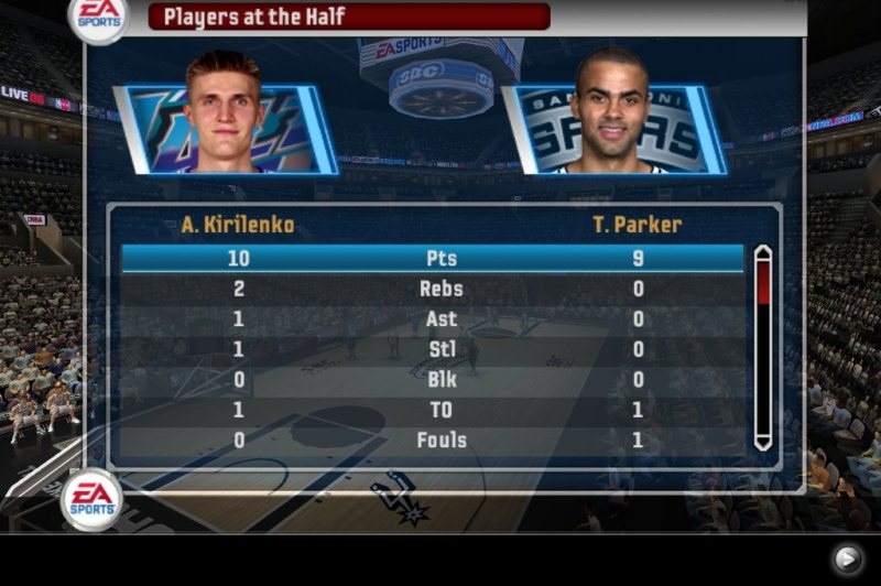 Скриншот из игры NBA Live 06 под номером 33