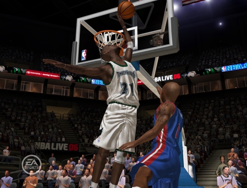 Скриншот из игры NBA Live 06 под номером 38