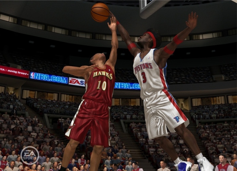 Скриншот из игры NBA Live 06 под номером 41