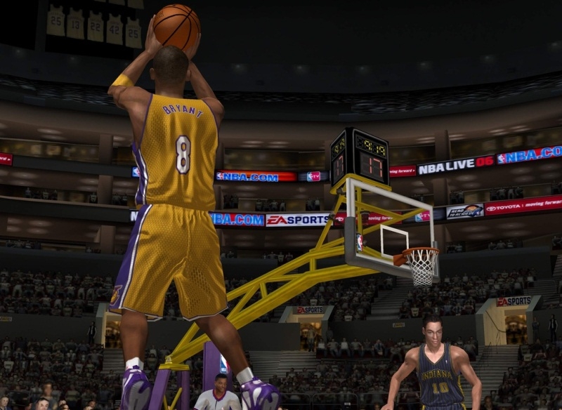 Скриншот из игры NBA Live 06 под номером 43