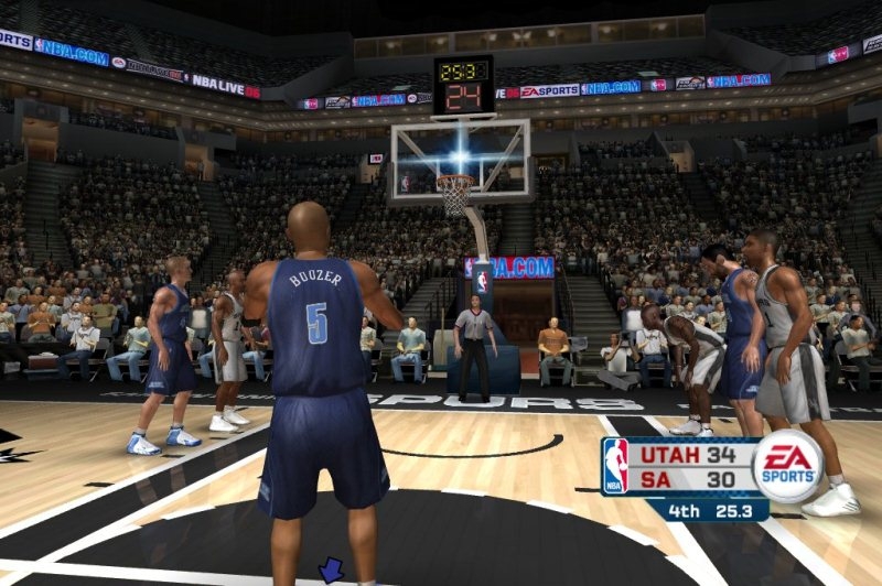 Скриншот из игры NBA Live 06 под номером 49