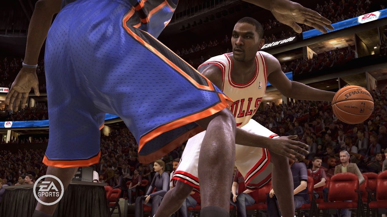 Скриншот из игры NBA Live 08 под номером 10