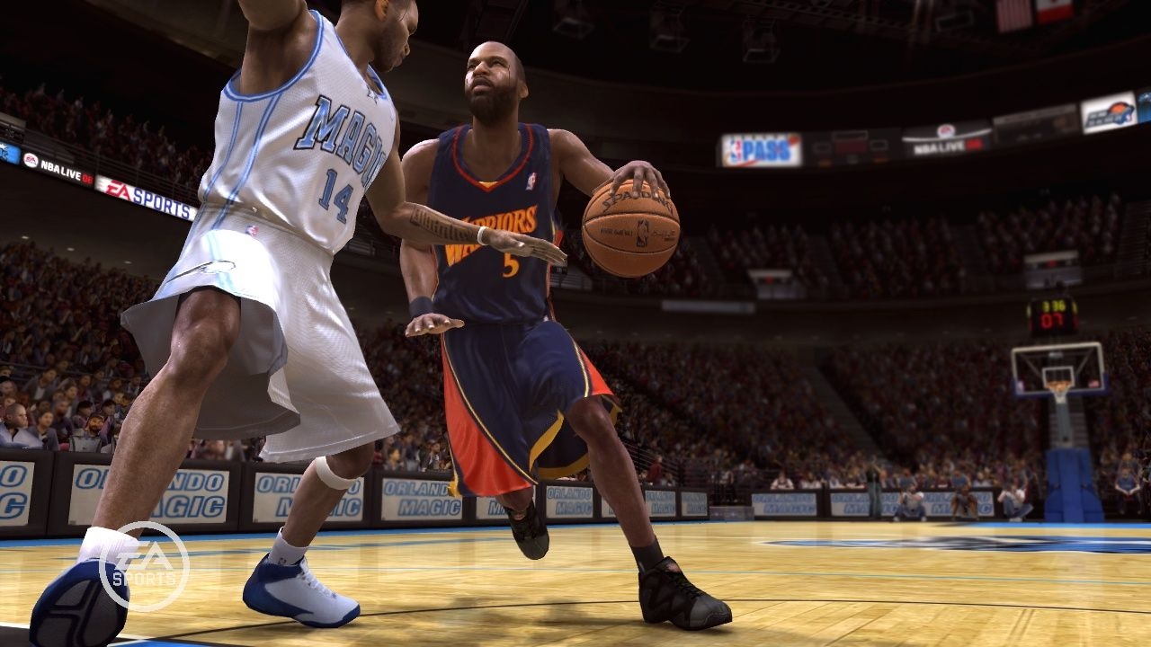 Скриншот из игры NBA Live 08 под номером 11